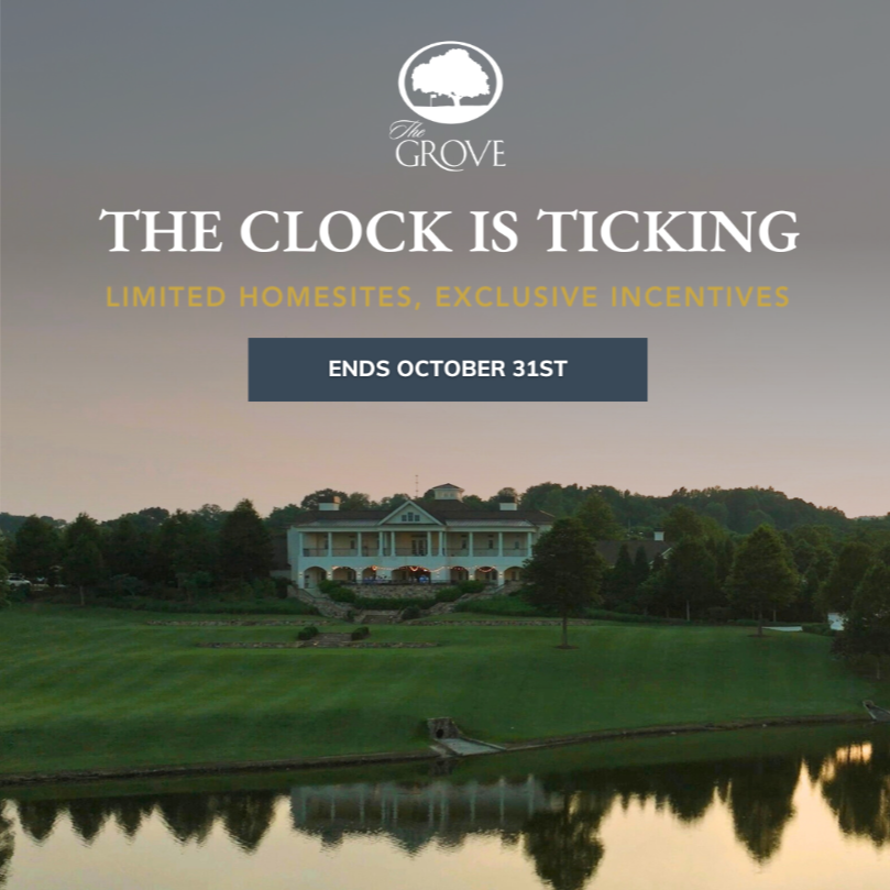 Incredible Savings on developer-owned homesites ends soon - Grove Living