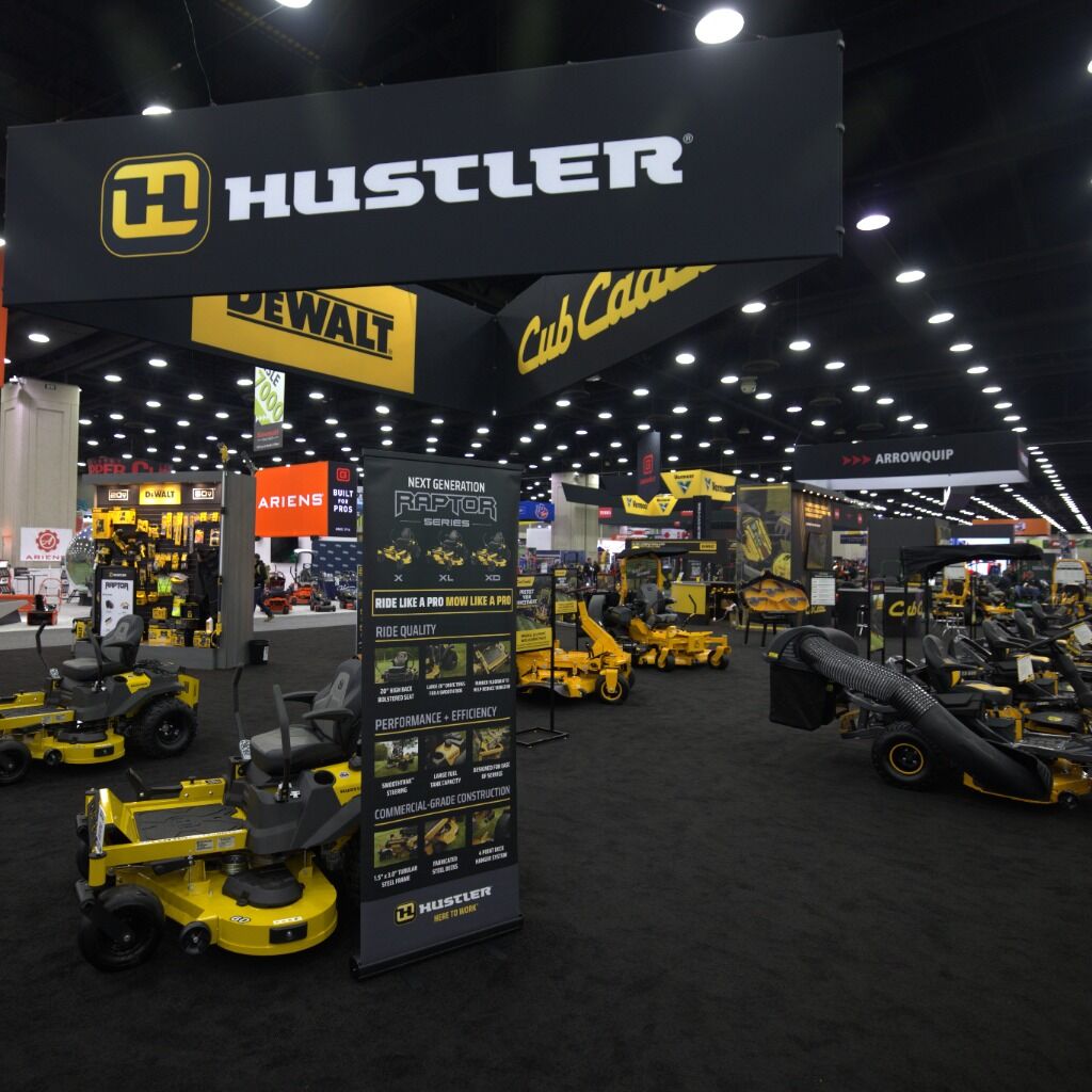 Hustler&reg;, DEWALT&reg; and Cub Cadet&reg; Return to Equip Expo