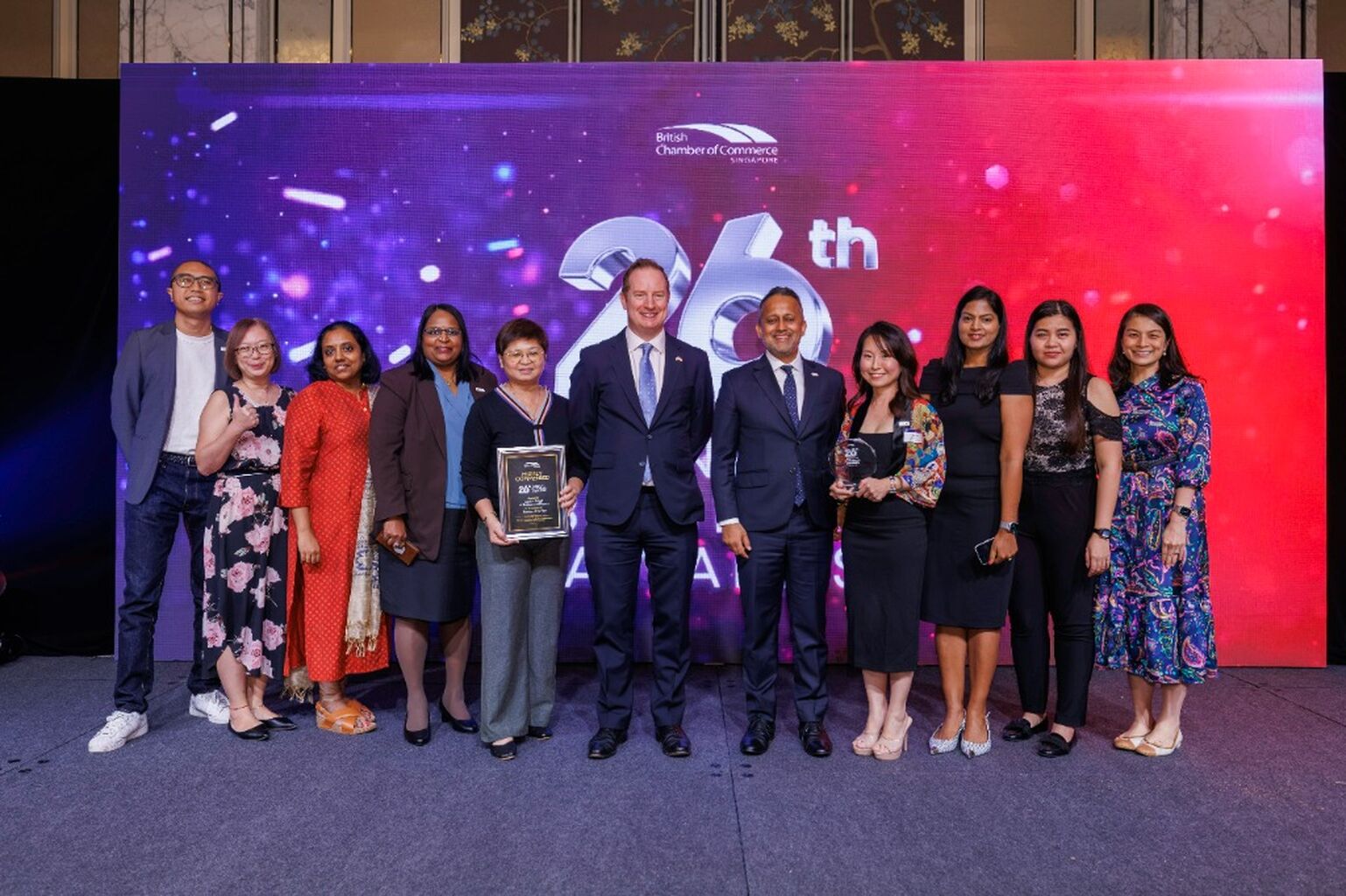 LSBF Singapore Campus Wins big "Business Transformation Award" and Named Highly commendable "Employer of the Year" at the BritCham Awards 2025