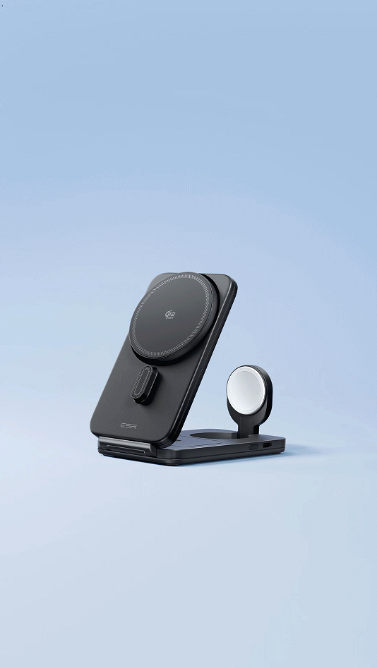 CryoBoost Foldable 3-in-1 Magnetic Charging Station