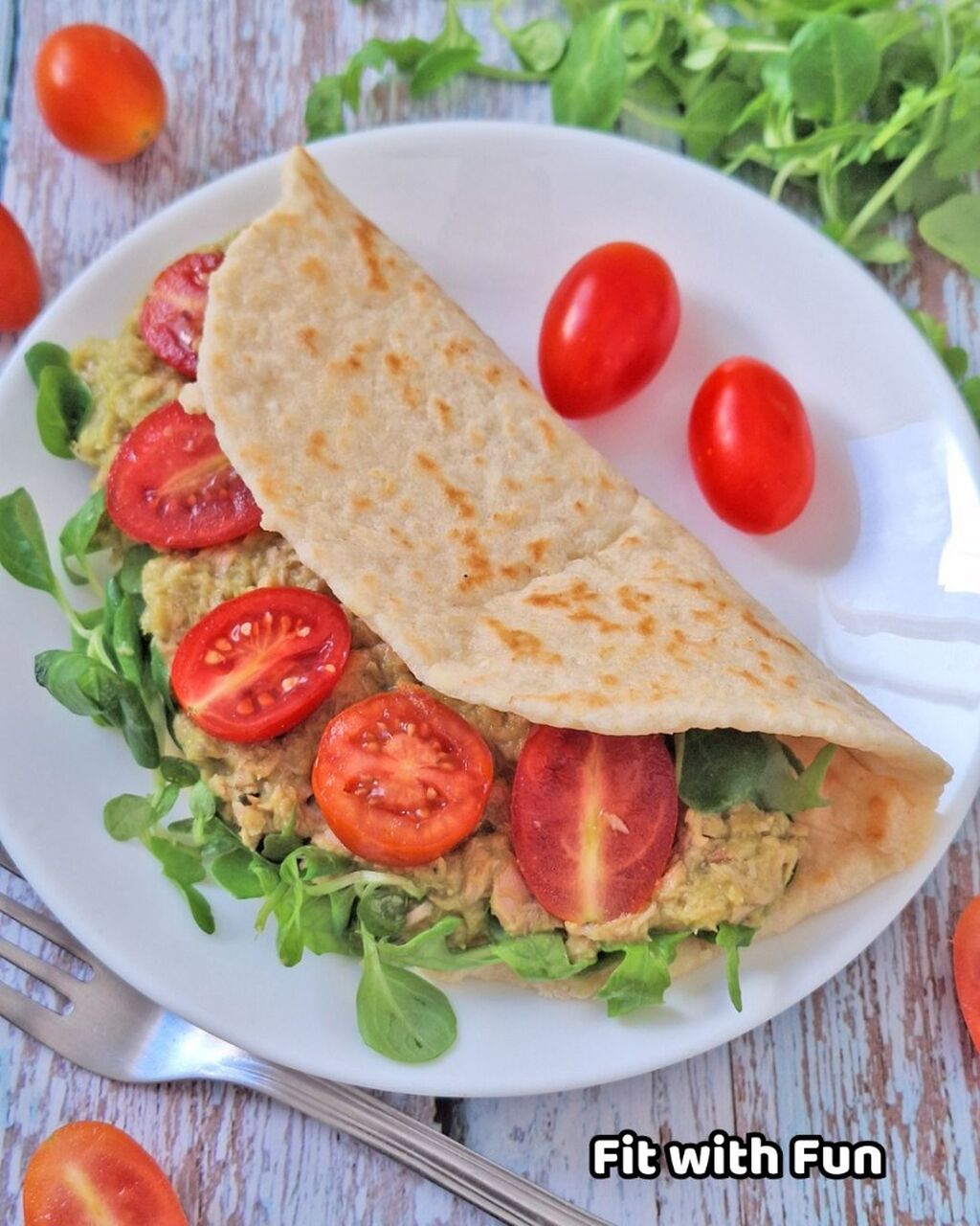 🌮 Piadina proteica allo yogurt greco facile e veloce