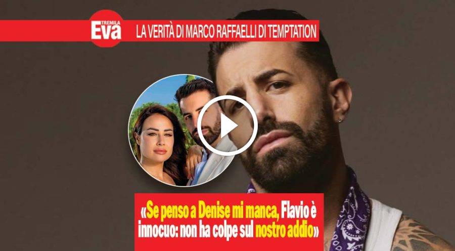 Marco Raffaelli e Denise Rossi, nostalgia dopo 'Temptation'