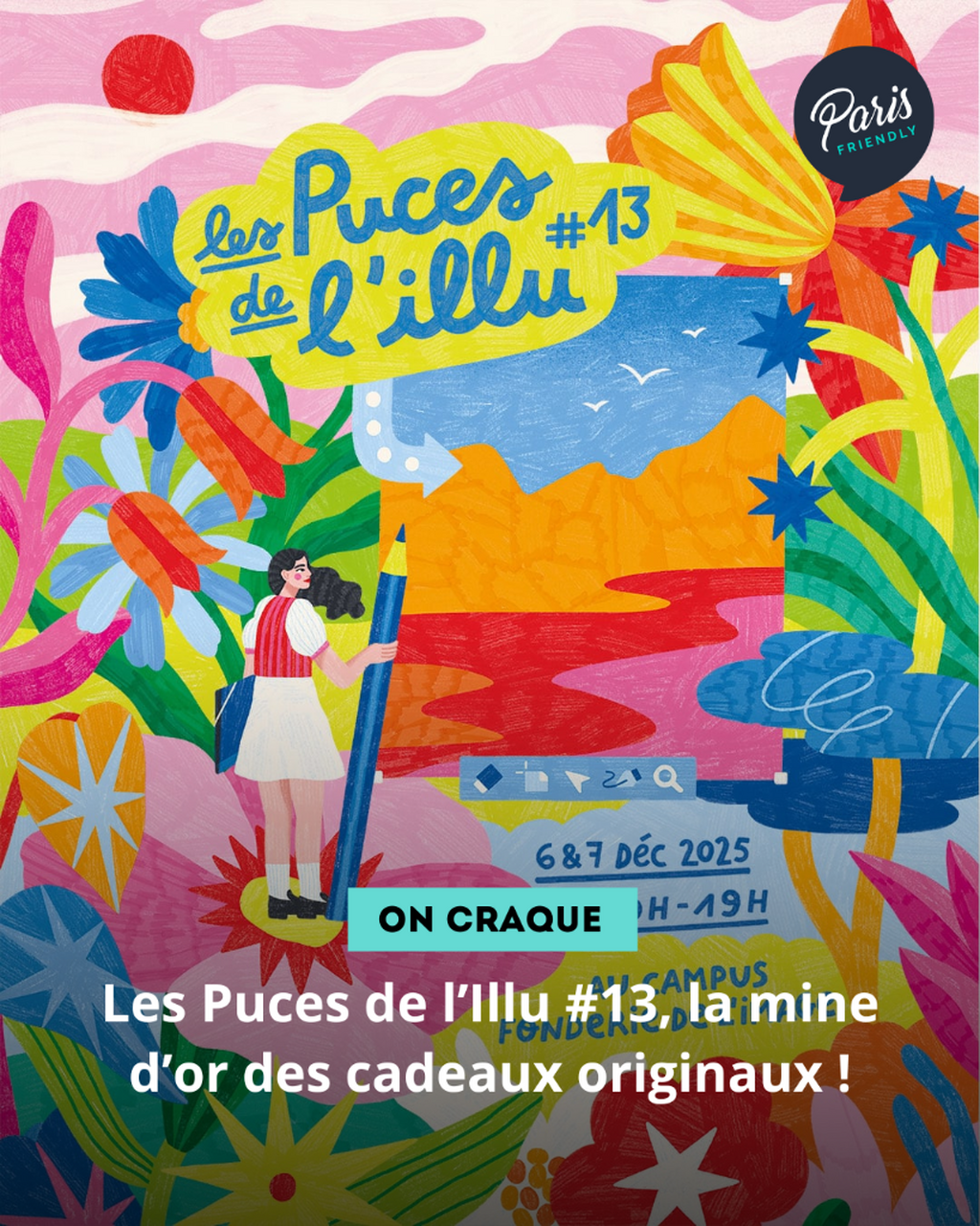 Les Puces de l&rsquo;Illu #13, la mine d&rsquo;or des cadeaux originaux !