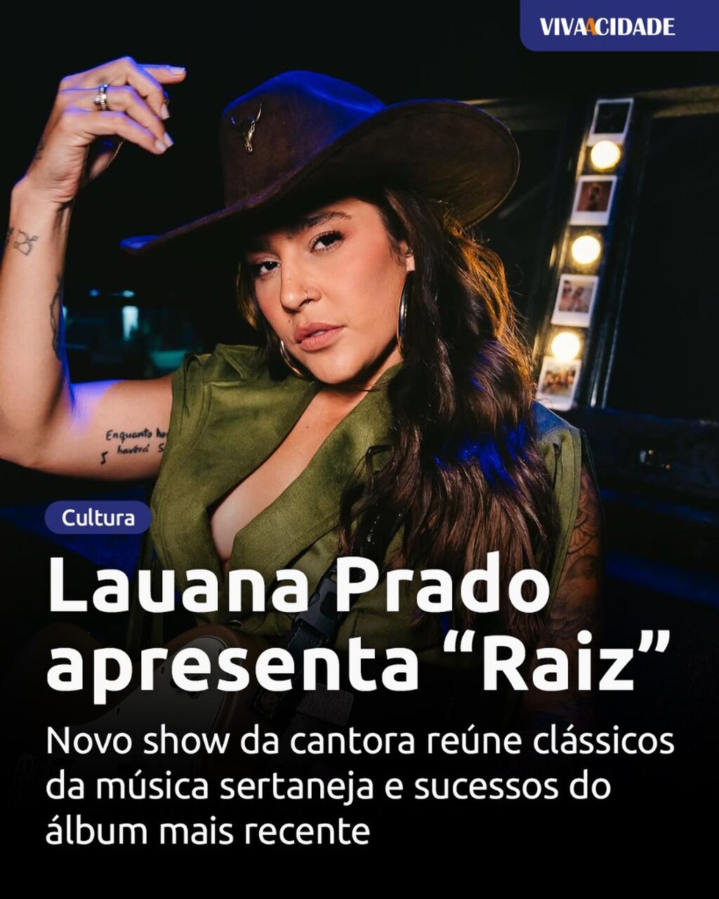 Lauana Prado apresenta &ldquo;Raiz&rdquo;