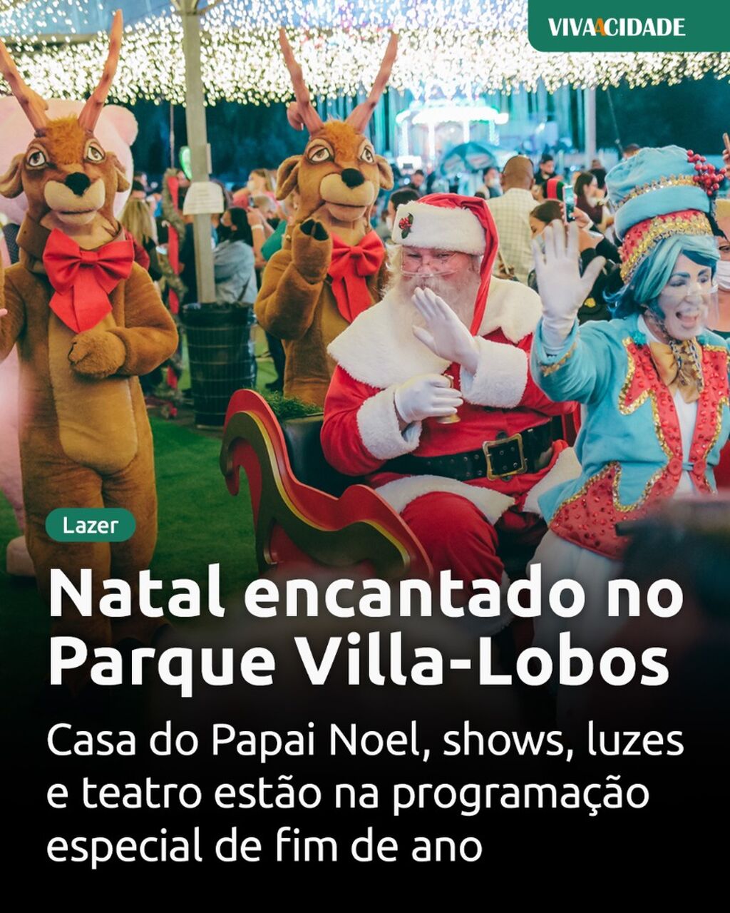 Natal encantado no Parque Villa-Lobos