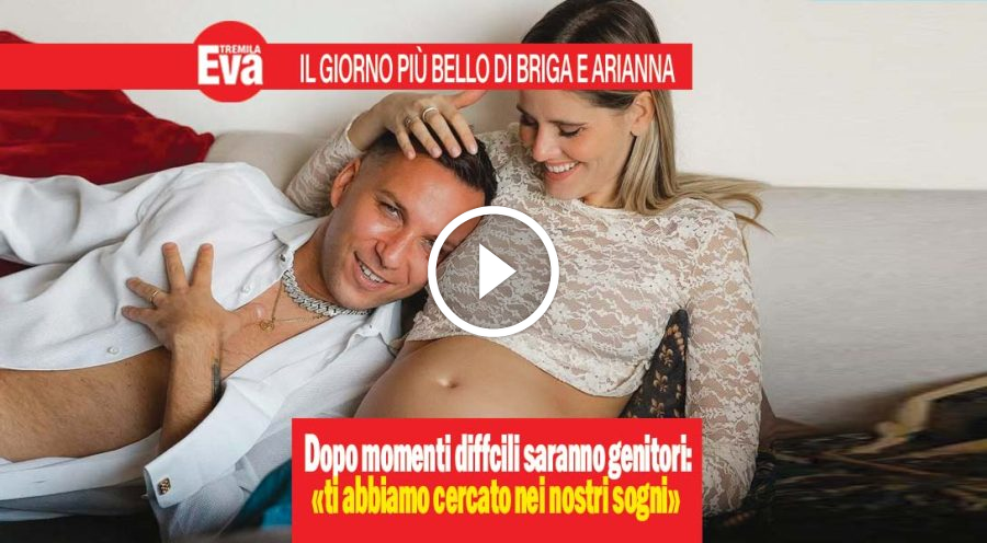 Briga e Arianna Montefiori avranno c'&egrave; un figlio in arrivo