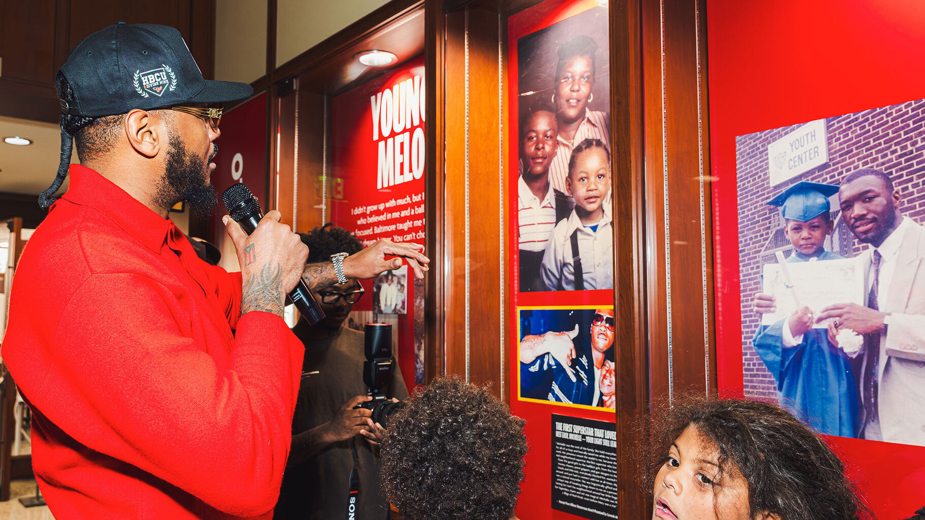 Carmelo Anthony on turning his life story into an immersive Baltimore exhibit