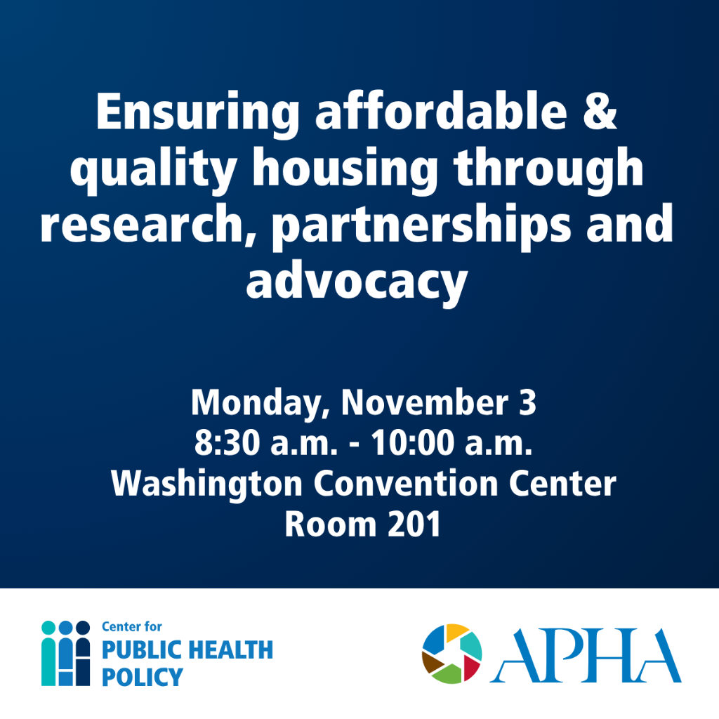 Ensuring affordable and quality housing through research, partnerships and advocacy