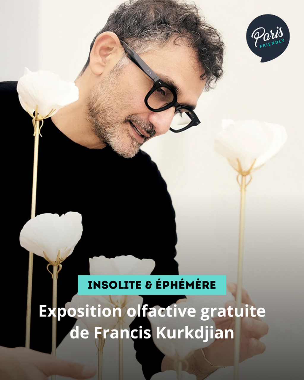 Exposition olfactive gratuite de Francis Kurkdjian