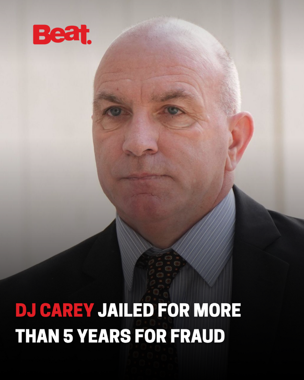 Former Kilkenny hurler DJ Carey jailed for five-and-a-half years