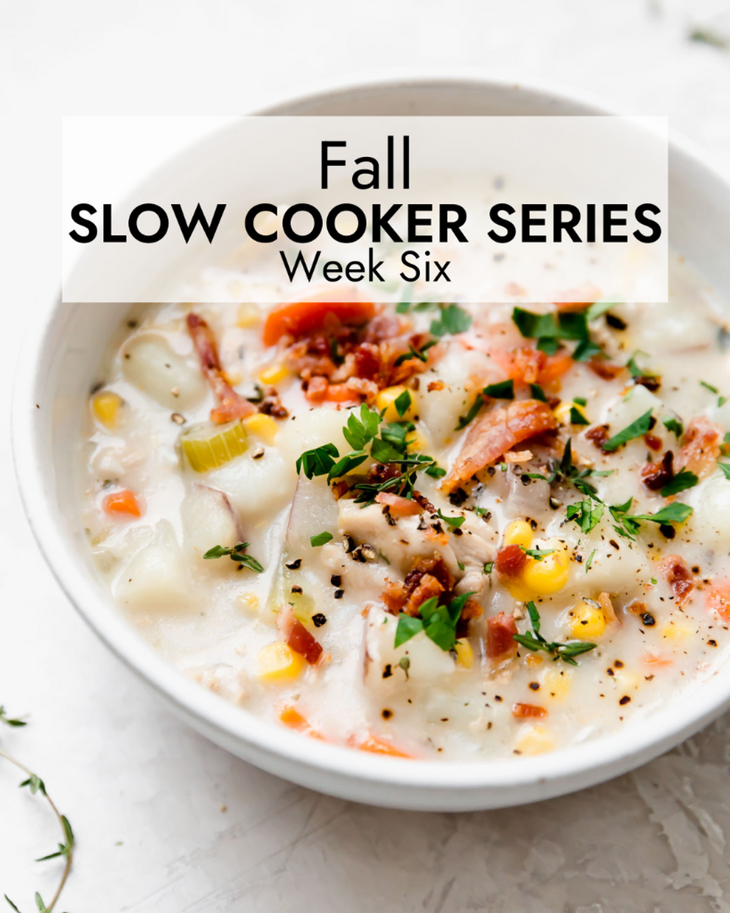 Fall Slow Cooker Series Week Six
