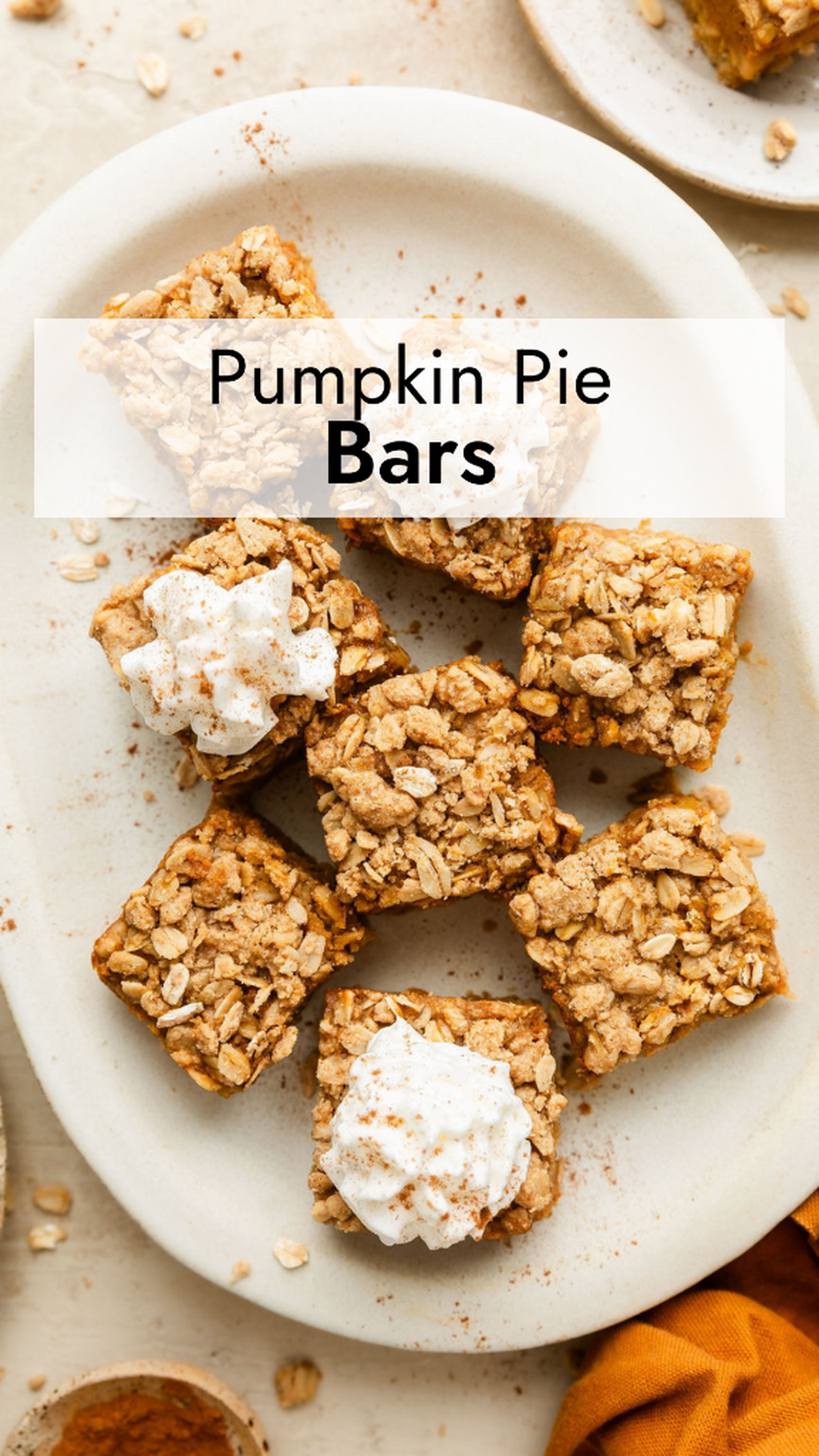 Pumpkin Pie Bars