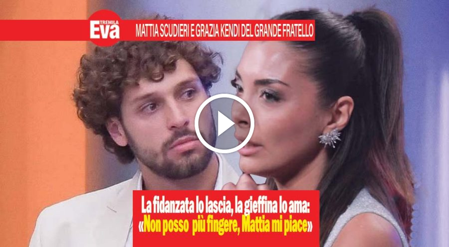 Mattia e Grazia del Grande Fratello, &egrave; amore grazie alla ex