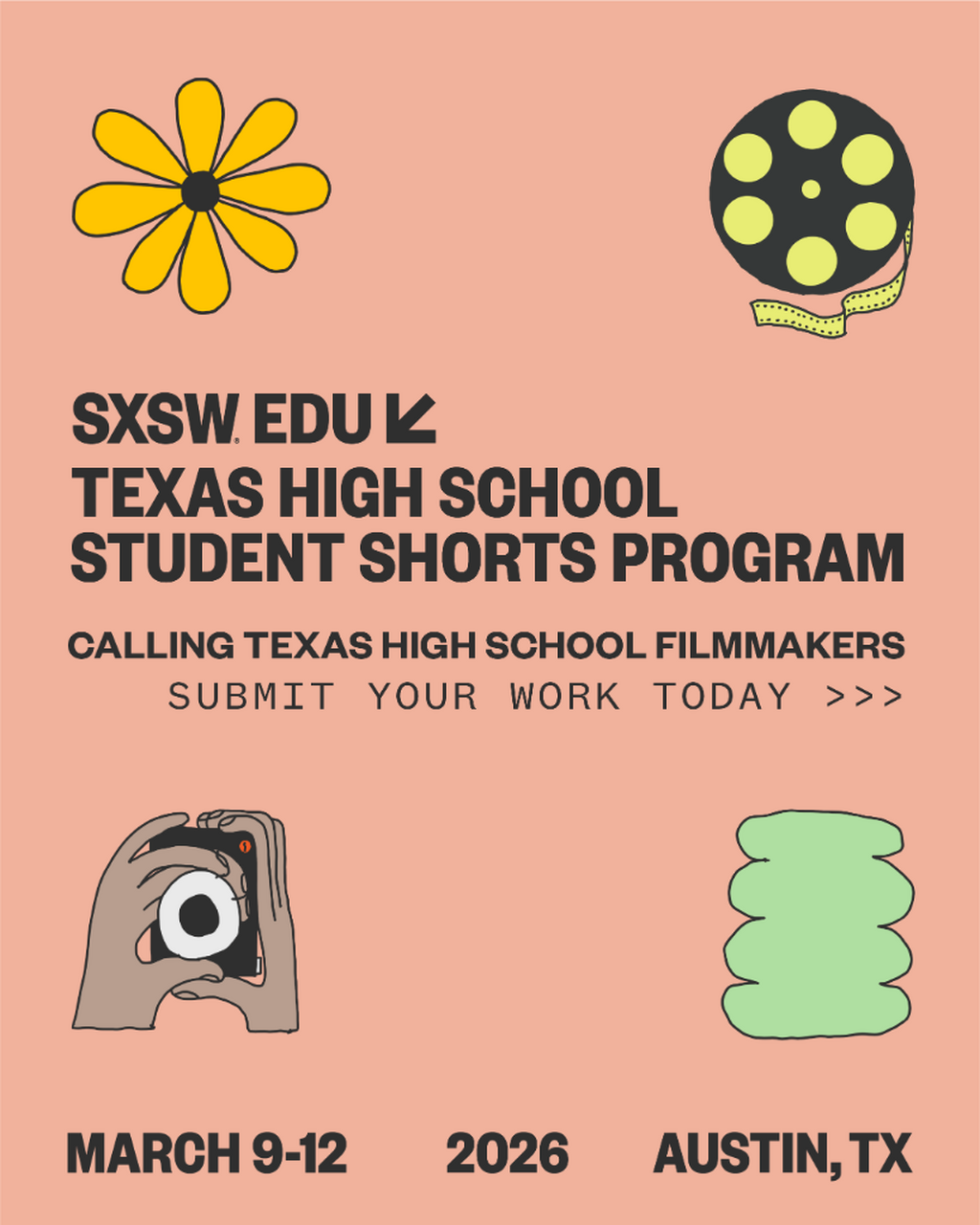 Apply to the Texas High School Student Shorts Program