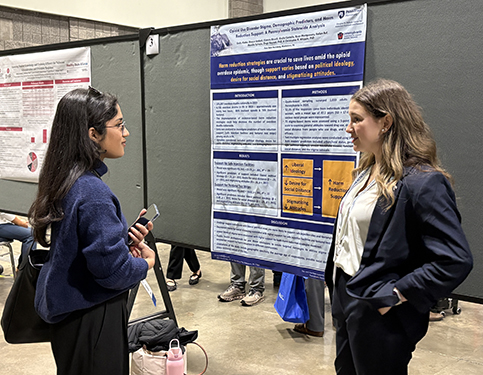 Posters: Harm reduction stigma, lung health and cannabis, and alternatives to discipline