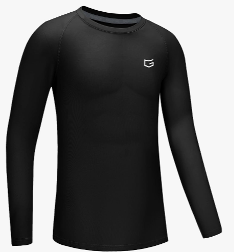Boys Youth Compression Shirt Long Sleeve For just $11.99!! Code:PUOQPRQX