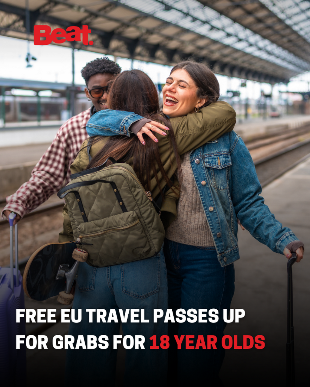 Free EU travel passes up for grabs for 18 year olds