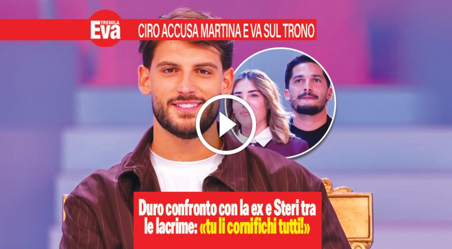 U&D, scontro di fuoco tra Ciro Solimeno e Martina De Ioannon
