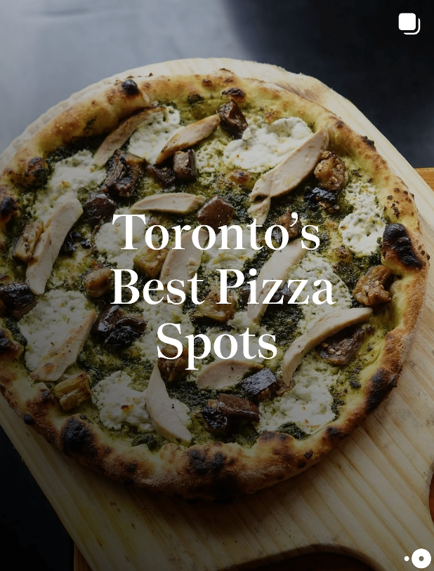 Best pizza TO