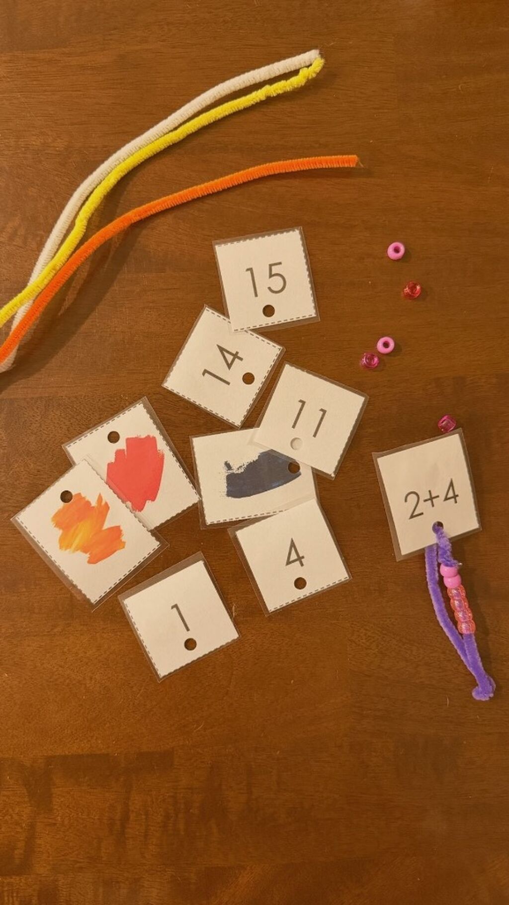 Pipe Cleaner Counting