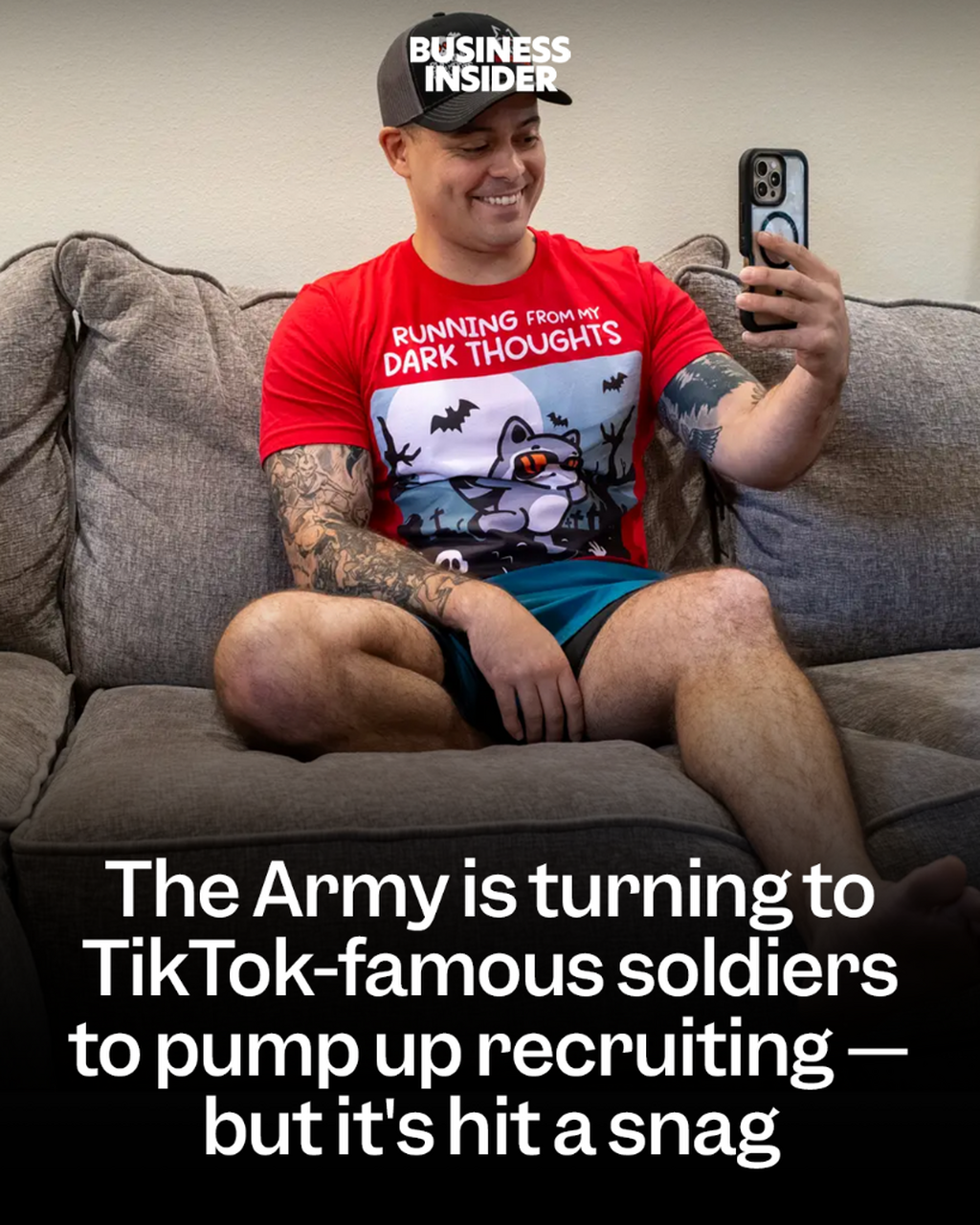 The Army is turning to TikTok-famous soldiers to pump up recruiting &mdash; but it's hit a snag