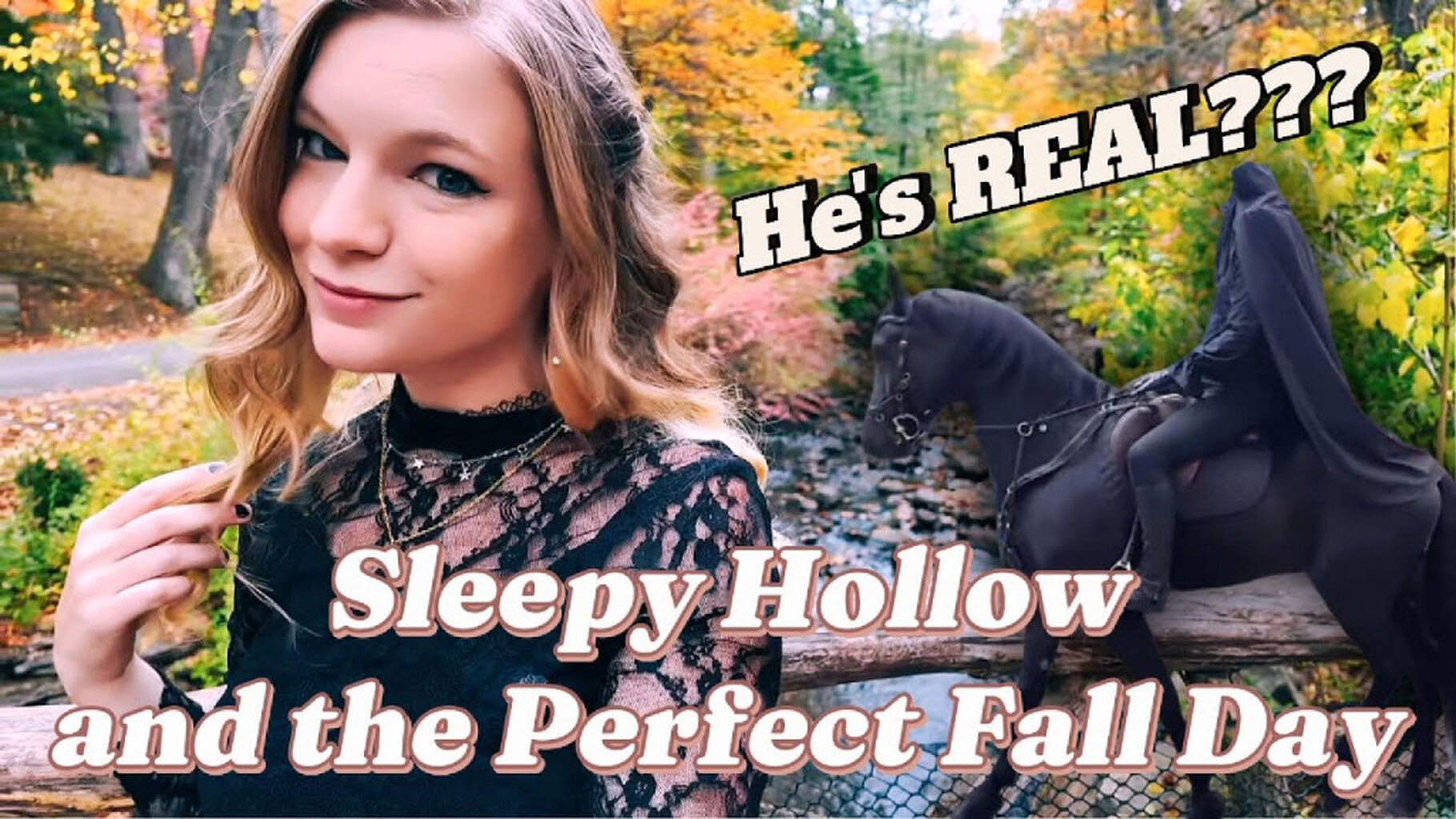 I ACTUALLY Saw the Headless Horseman in Sleepy Hollow Vlog