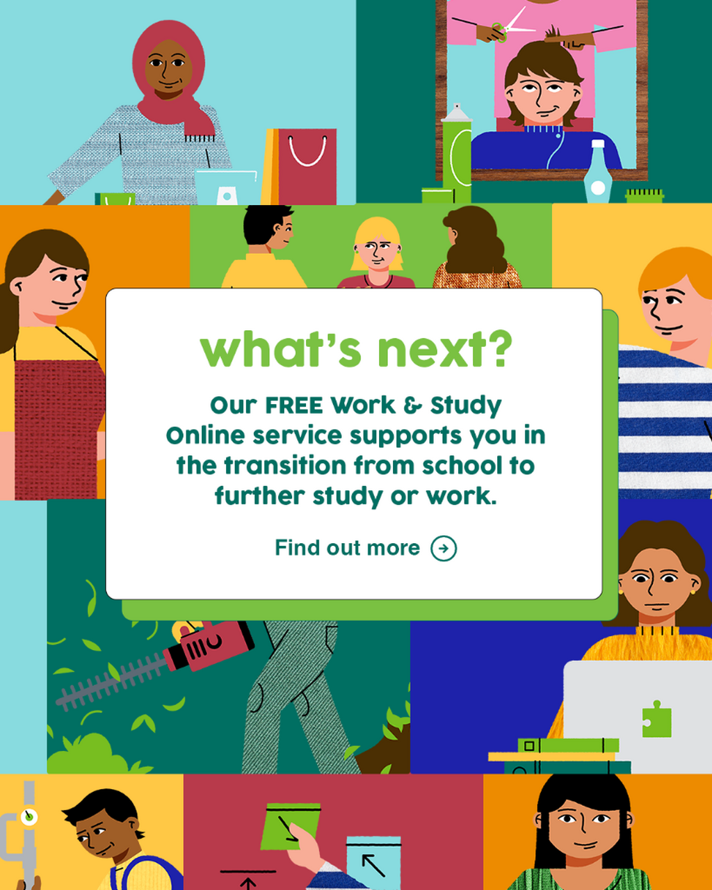 headspace work & study online support