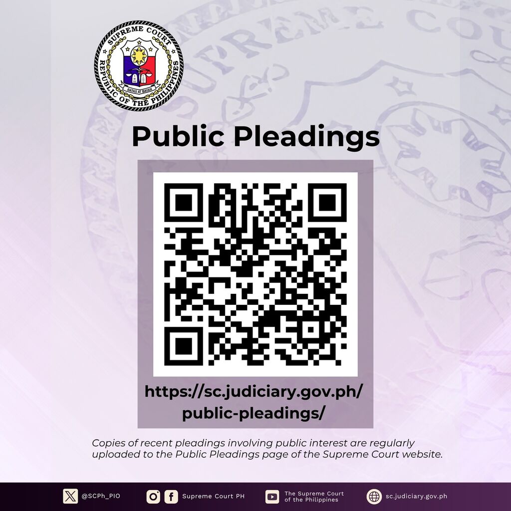 Public Pleadings