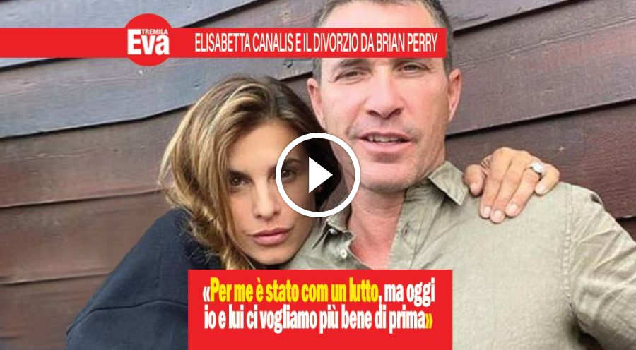 Elisabetta Canalis e il doloroso addio a suo marito Bryan