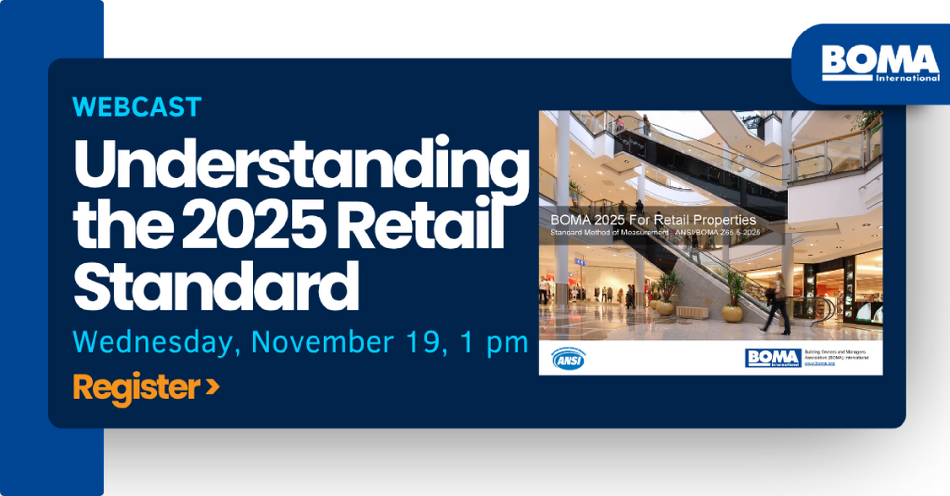 BOMA 2025 Retail Standard Webcast
