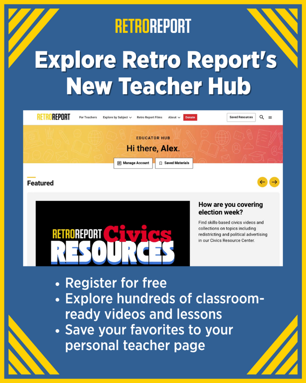 Explore the Teacher Hub Today