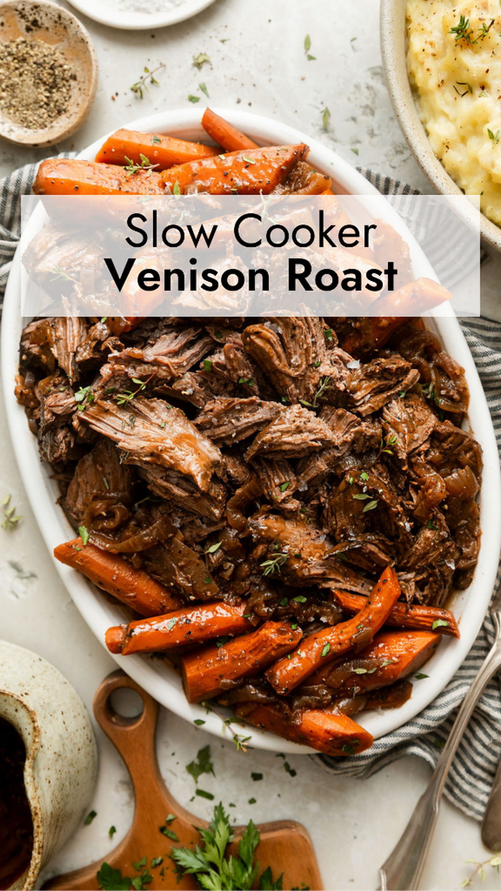 Slow Cooker Venison Roast