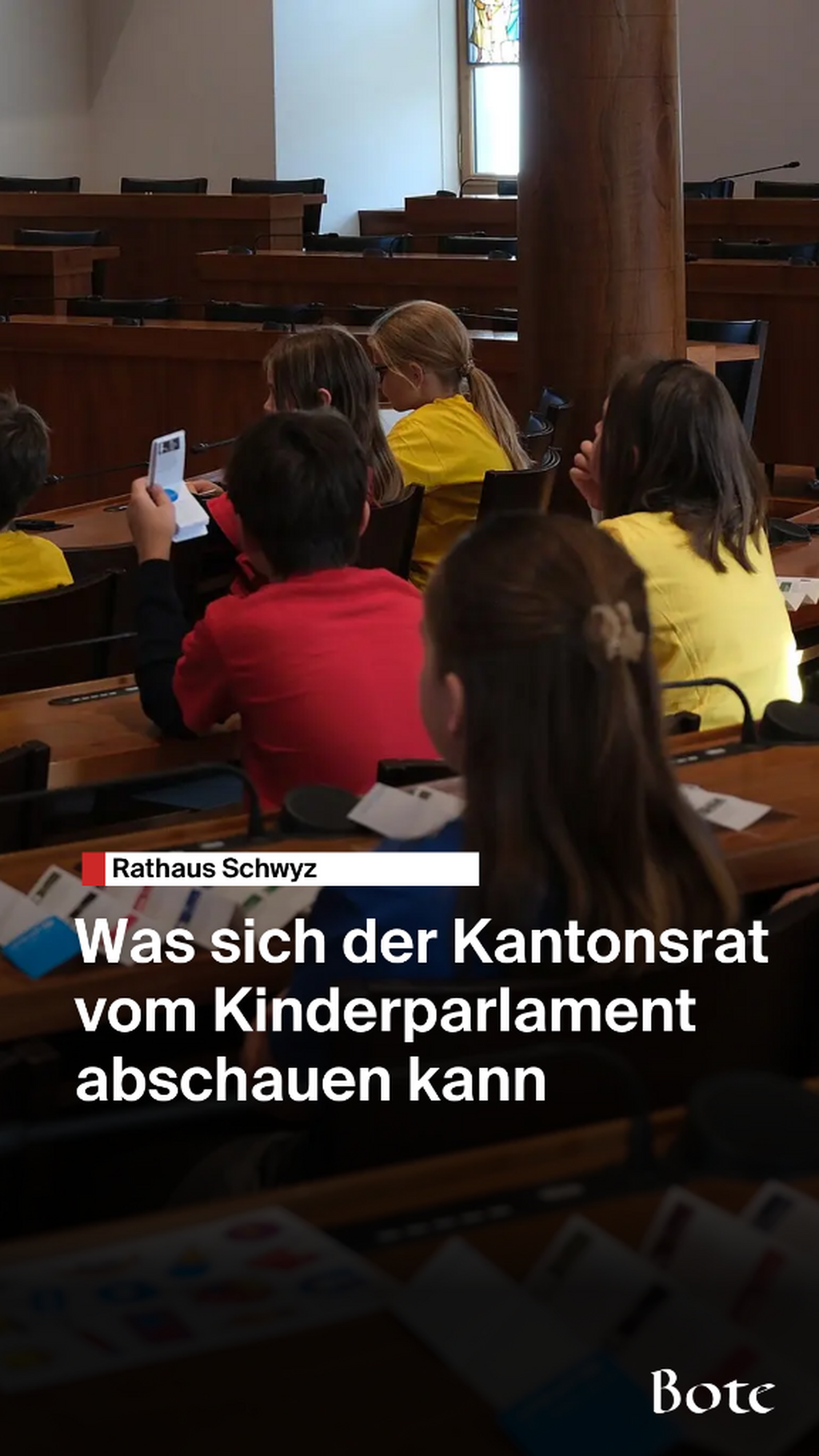 Kinderparlament Herbstsession 2025