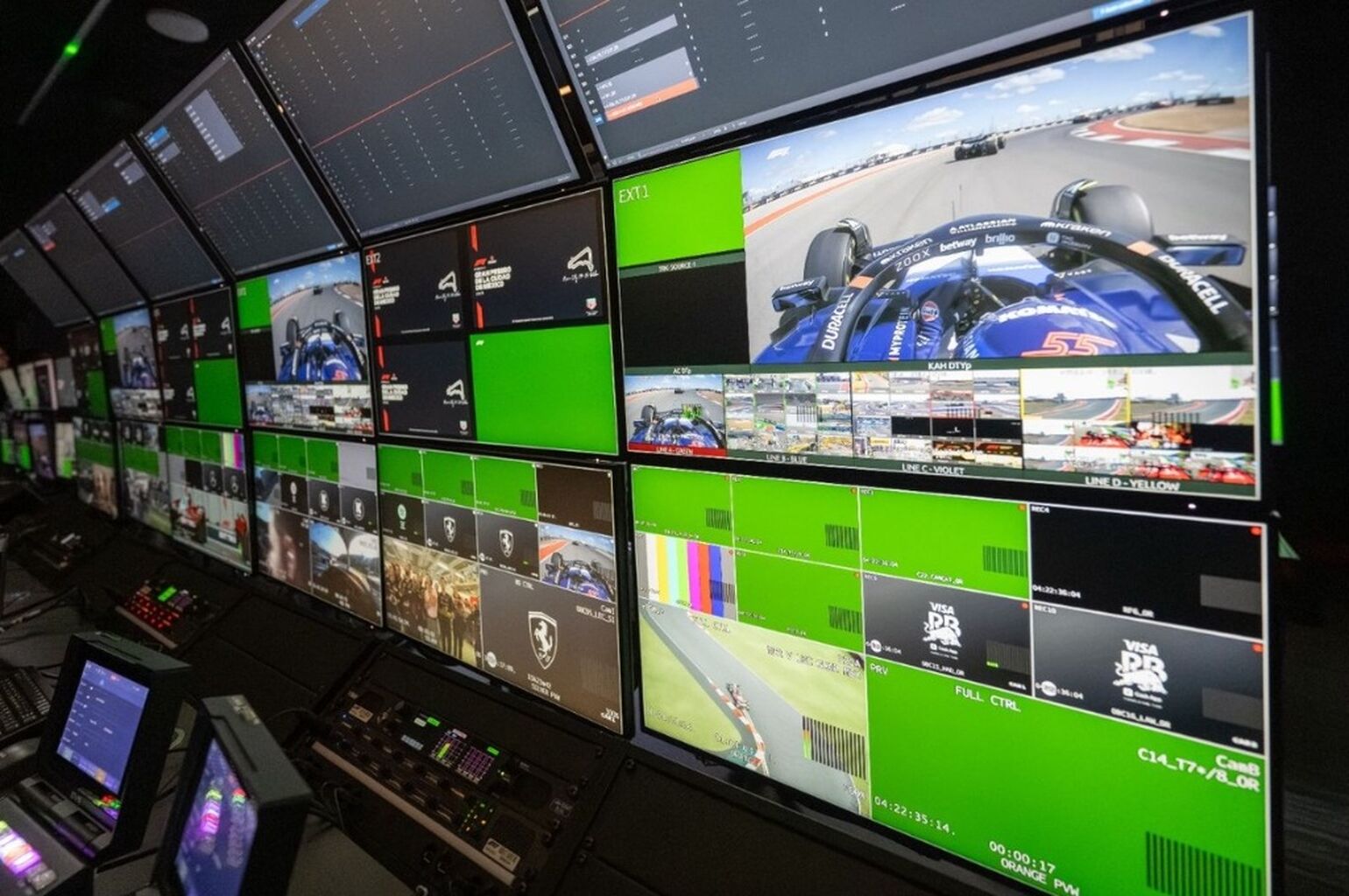 Zo wordt de Formule 1-uitzending gemaakt: Achter de schermen bij het Media & Technology Centre