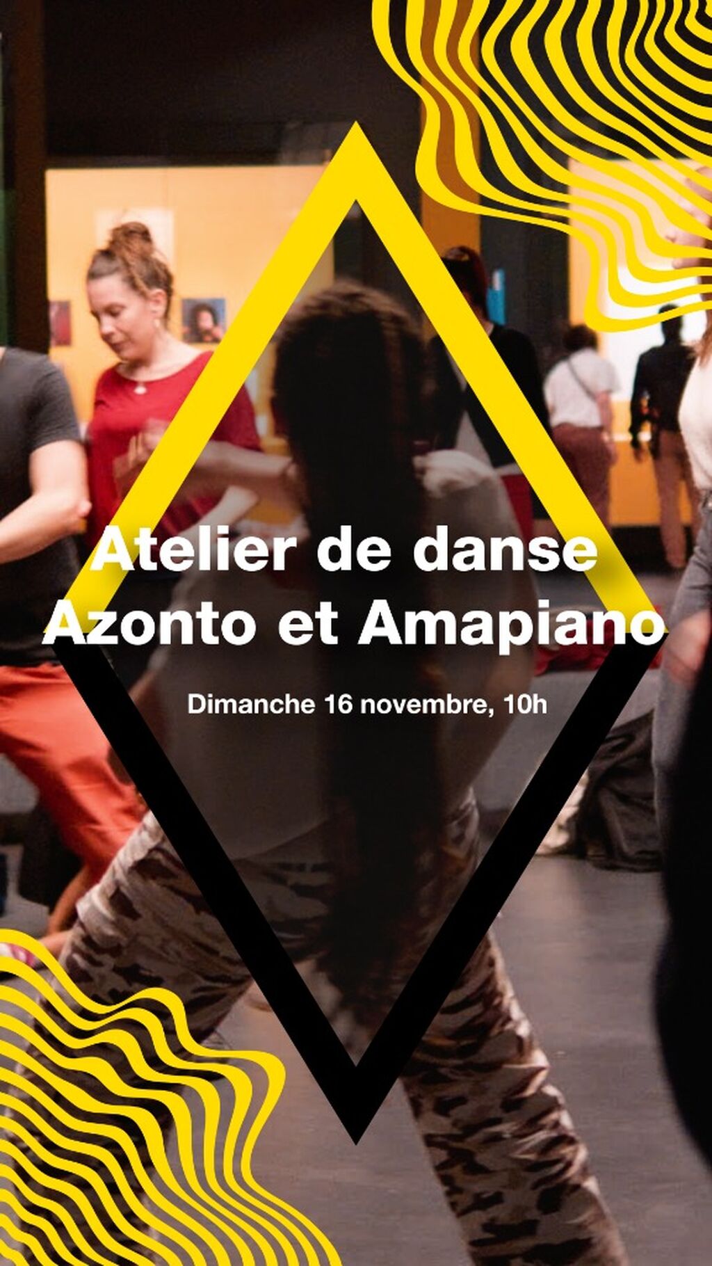 📢 Atelier de danse Azonto et Amapiano 📢