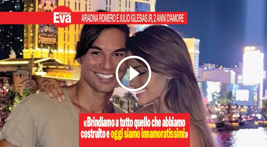Ariadna Romero e Julio Iglesias Jr: &laquo;pi&ugrave; innamorati che mai&raquo;