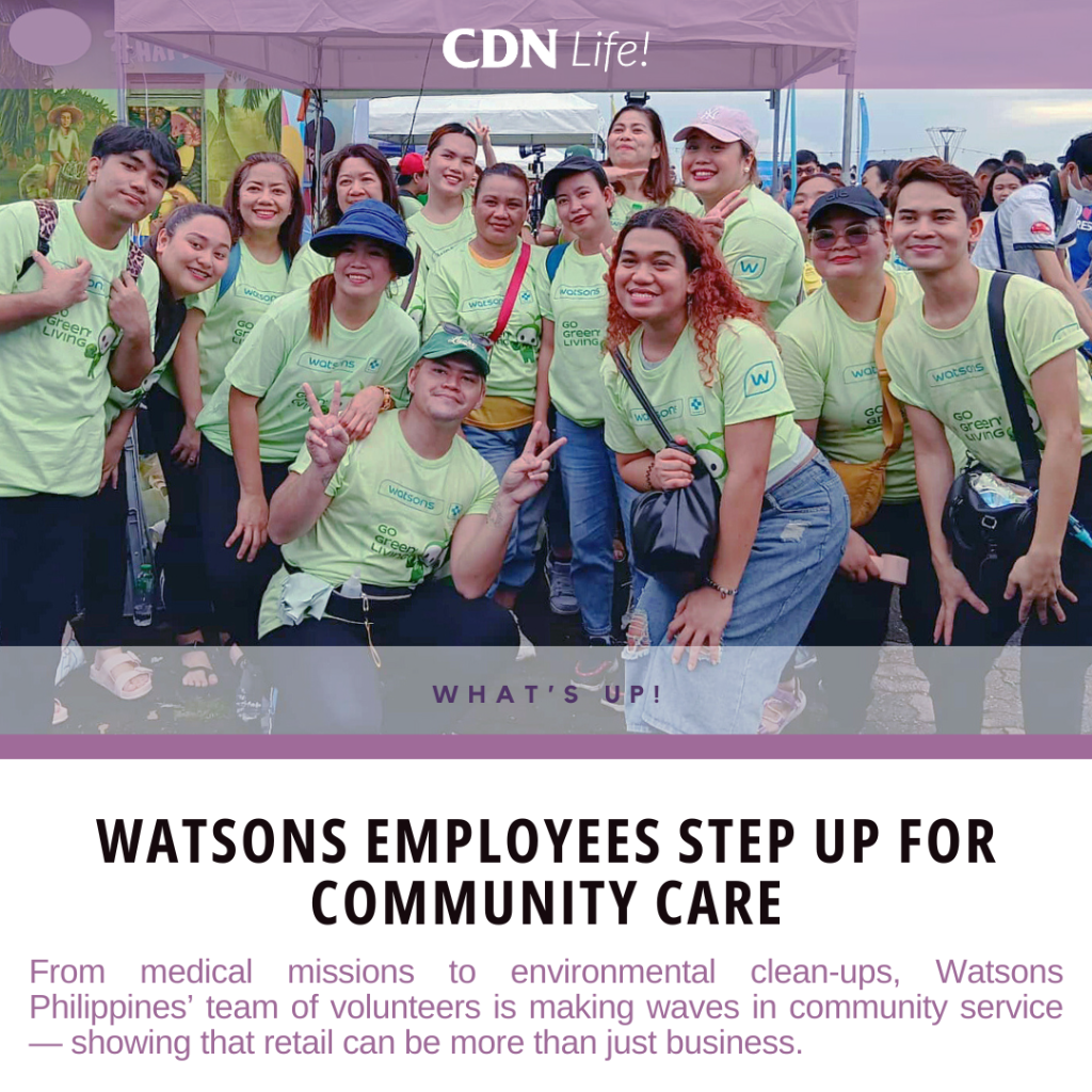 Watsons employees volunteer for meaningful causes, strengthening commitment to community care