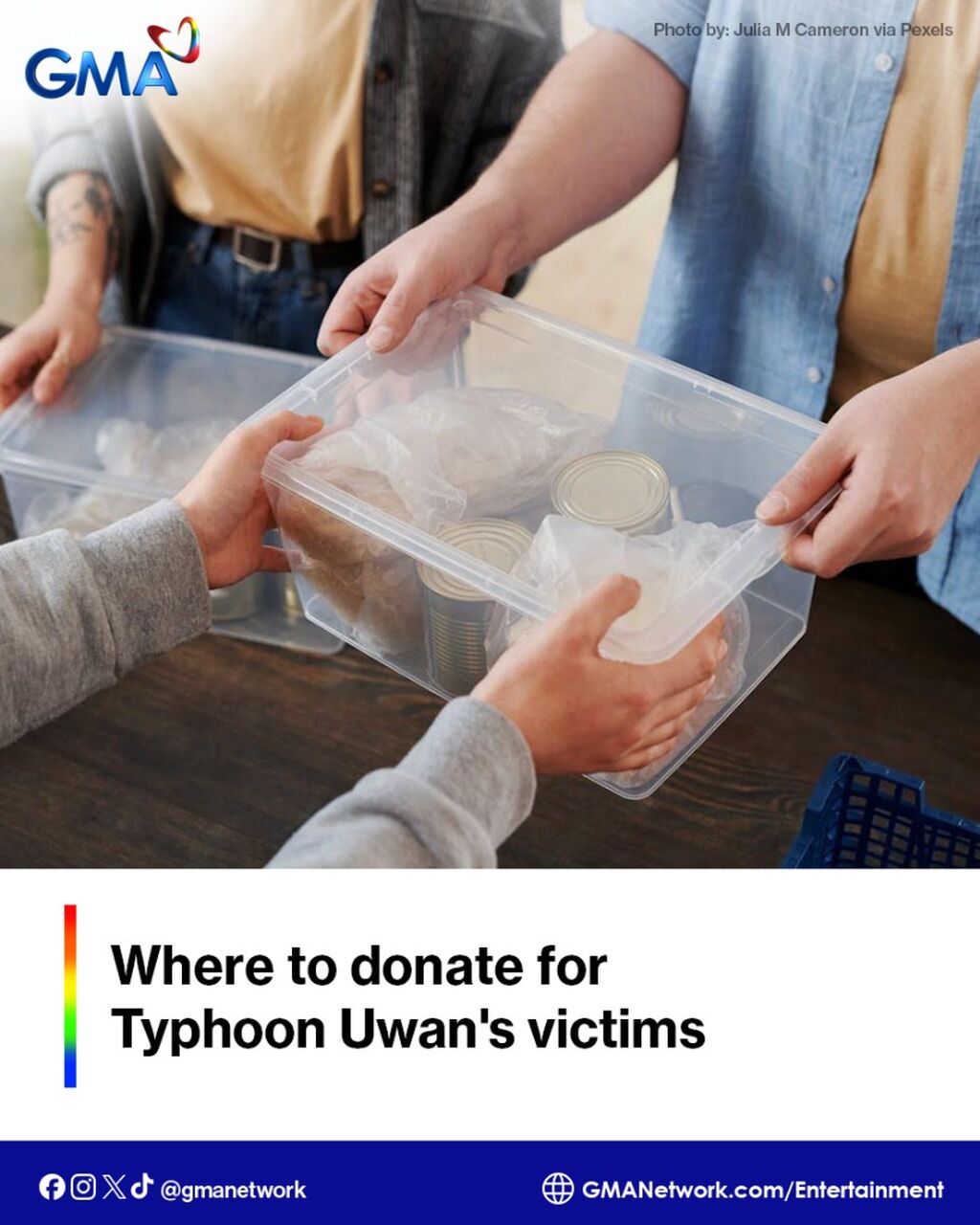 Where to donate for Typhoon Uwan's victims