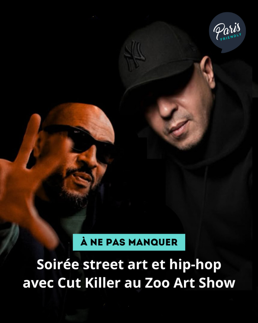 Soir&eacute;e street art et hip-hop avec Cut Killer au Zoo Art Show
