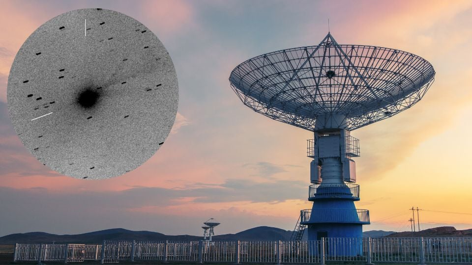 Detectan primera se&ntilde;al de radio emitida por el cometa interestelar