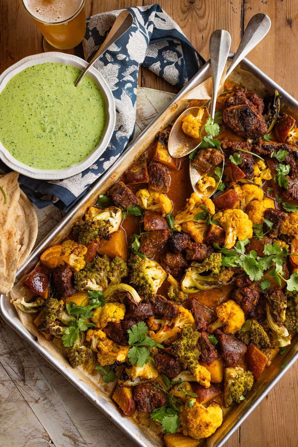 Roasted Lamb & Fall Vegetable Sheet Pan Dinner