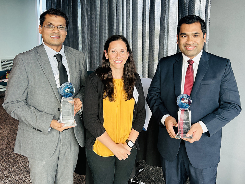 College of Engineering research team receives Innovation and Collaboration Award from WRA