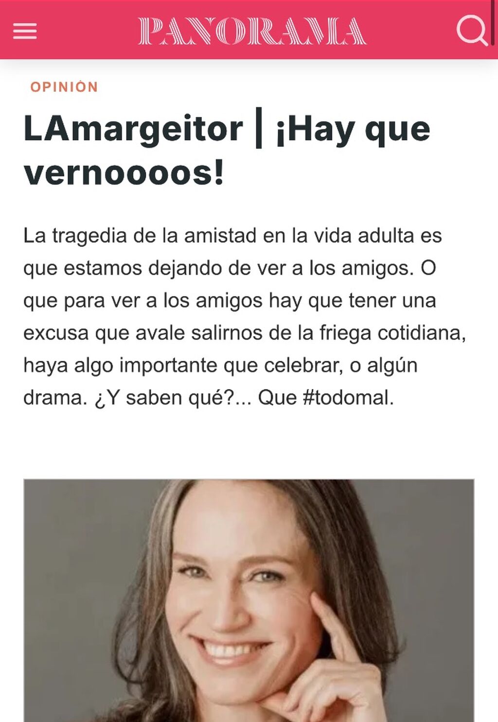 Hay que veeeeernos