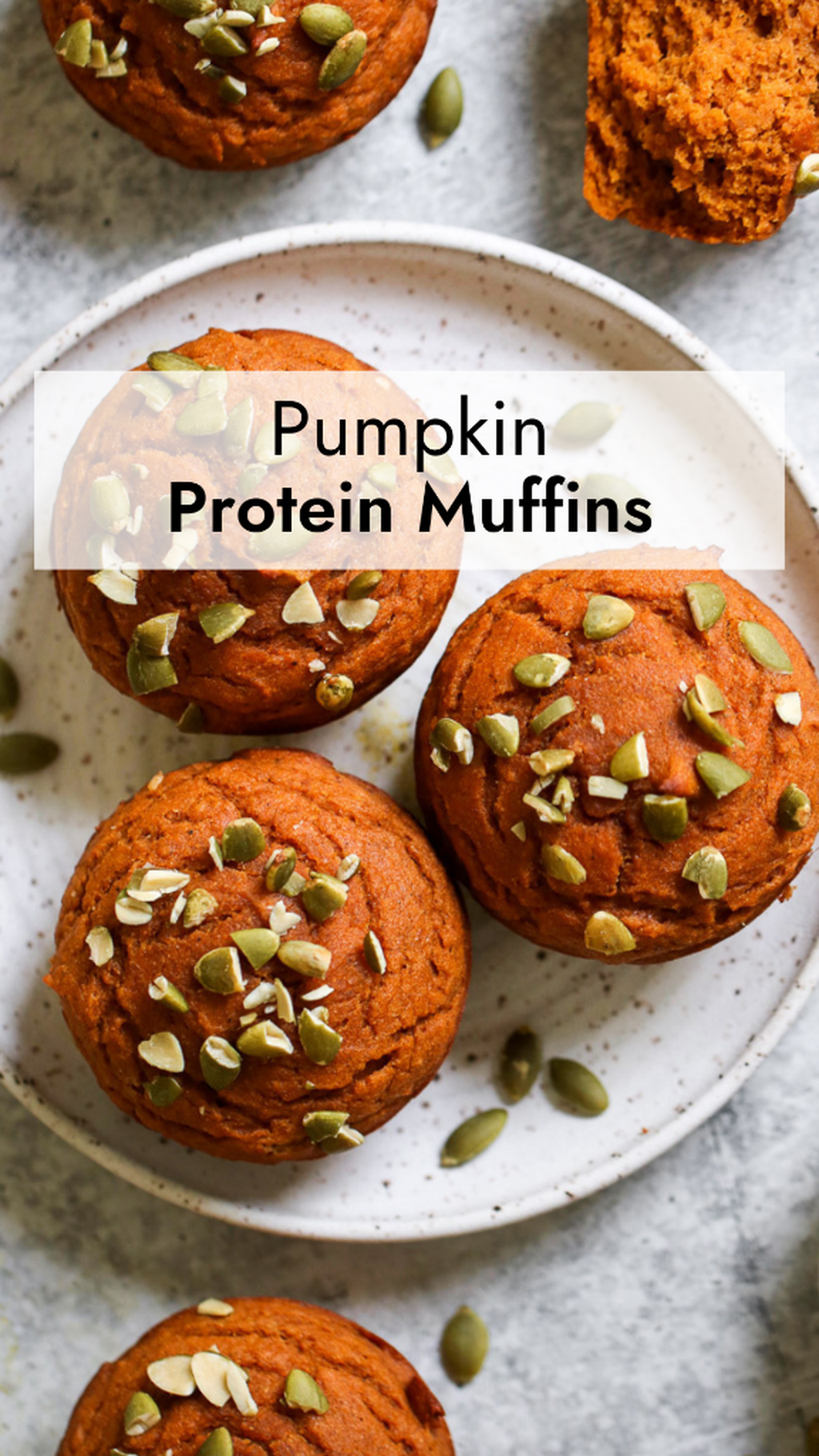 Pumpkin Protein Muffins
