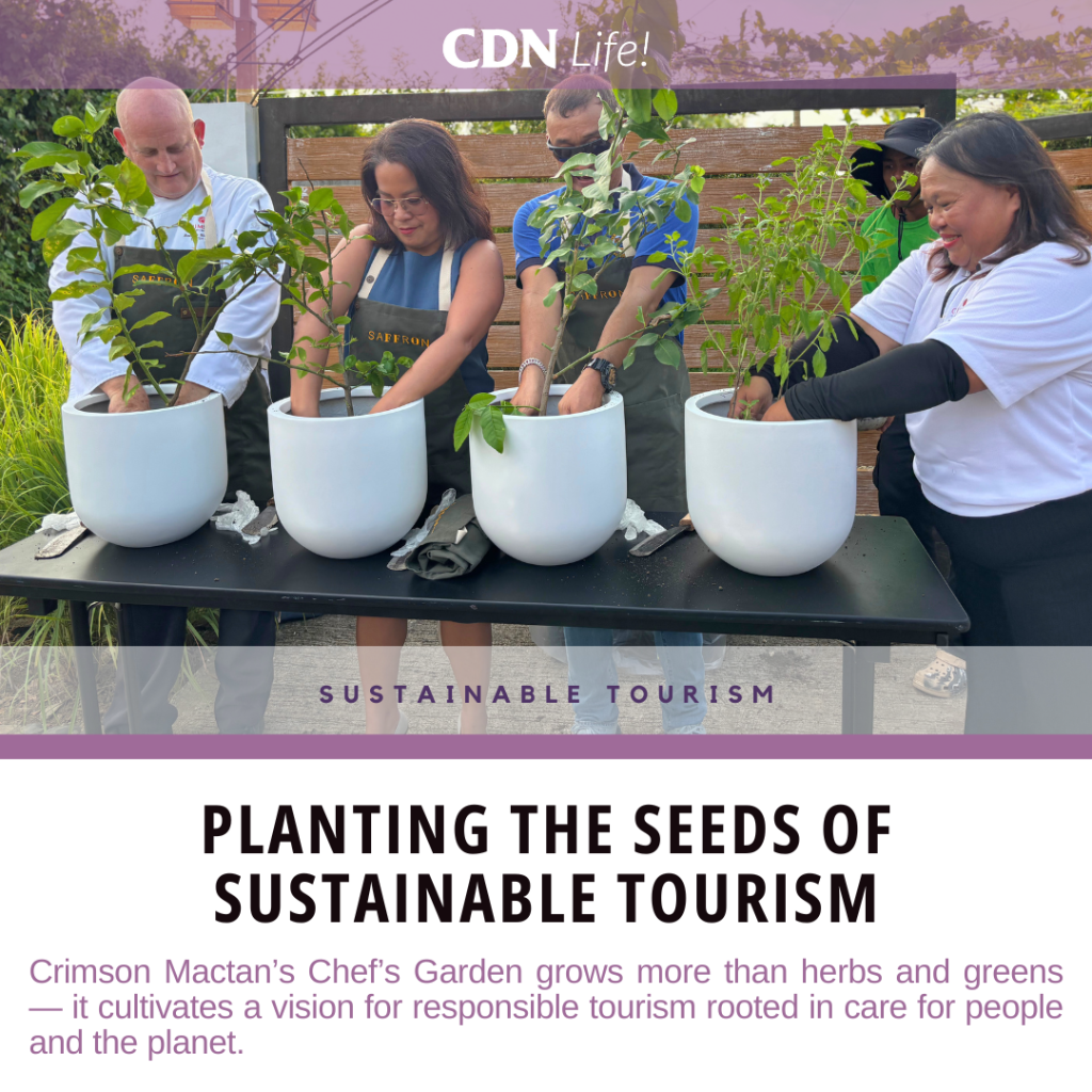 Crimson Mactan&rsquo;s Chef&rsquo;s Garden brings The Kind Host to life