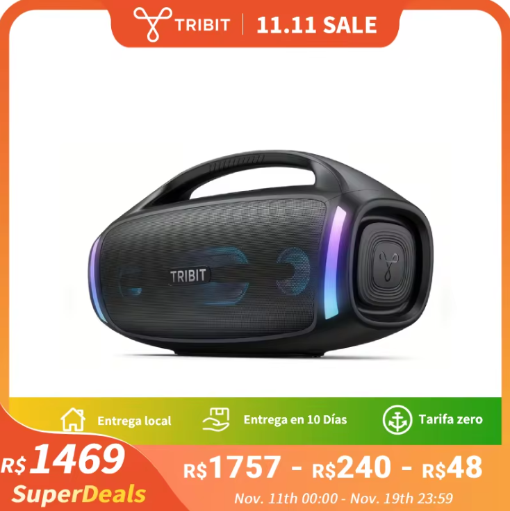 TRIBIT StormBox Blast 2 (Cupons: BLASTBRD11 + PROMOBR05)