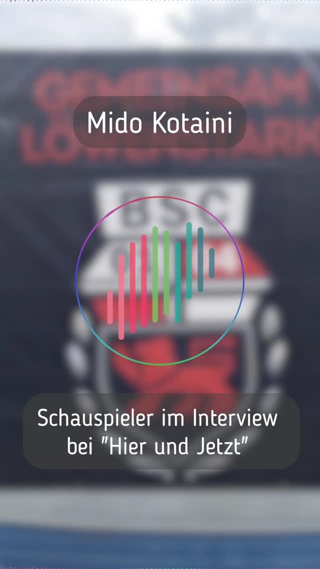 Hier und Jetzt: Mido Kotaini - Schauspieler, Stiftung L&ouml;wenherz, Zyklus und Wechseljahre 