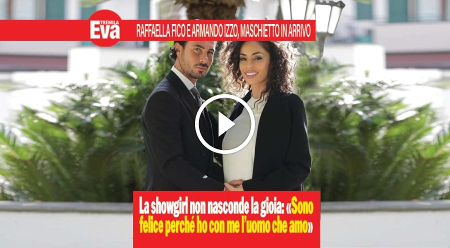 Raffaella fico incinta, avr&agrave; un maschietto da Armando Izzo