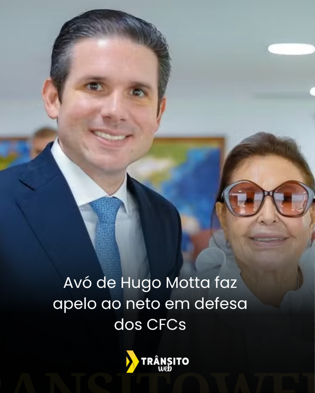 Av&oacute; de Hugo Motta faz apelo ao neto em defesa dos CFCs
