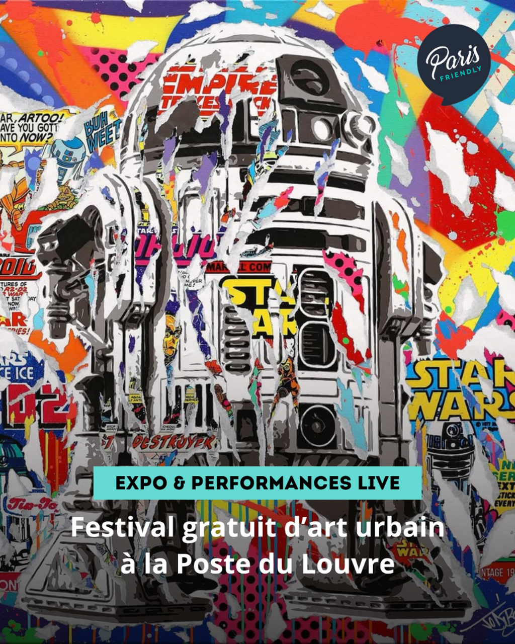 Festival gratuit d&rsquo;art urbain &agrave; la Poste du Louvre